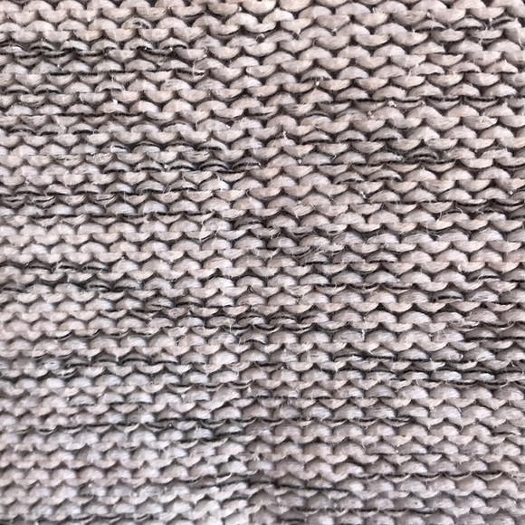 H&M L.O.G.G. white with black chunky cable knit sweater, size S - Picture 7 of 10